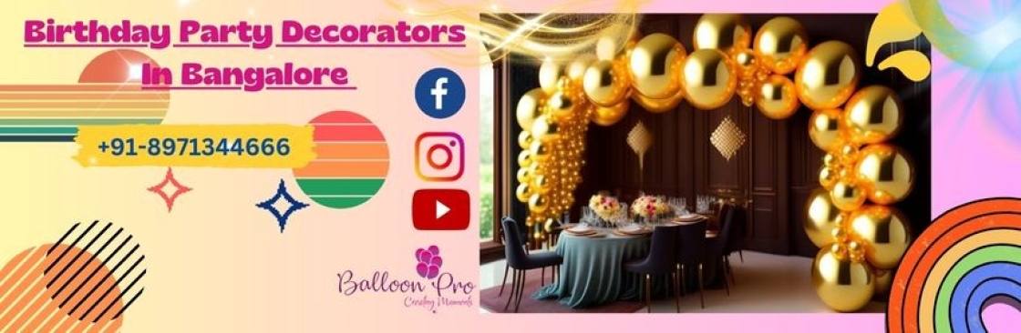 Birthday Party Decorators In Bangalore Cover Image