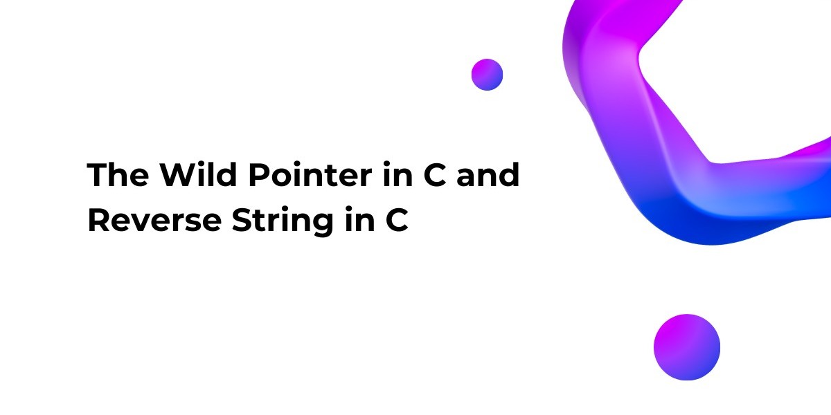 The Wild Pointer in C and Reverse String in C