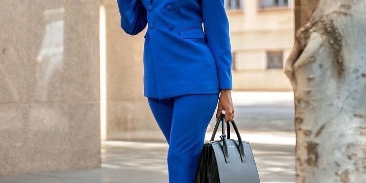 Suits That Speak: Women's Blue Suit Trends For Special Occasions