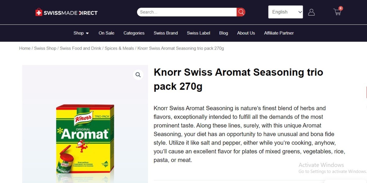Enhance Your Culinary Delight with Knorr Swiss Aromat Seasoning Trio Pack 270g