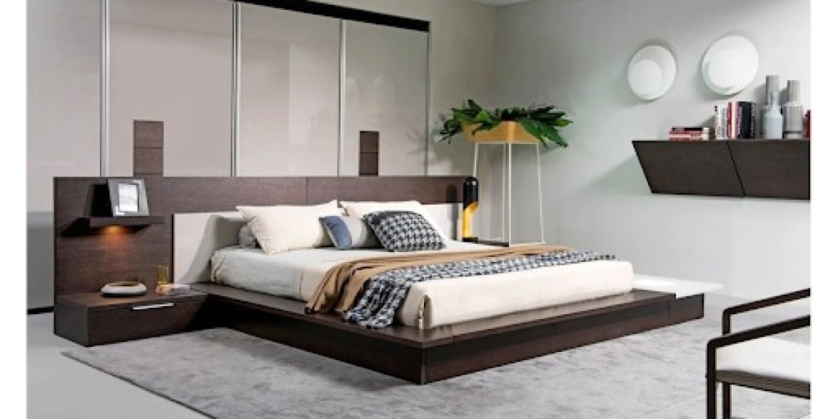 Elevate Your Sleep Sanctuary: Modern Platform Bed and Soft Mattress Topper