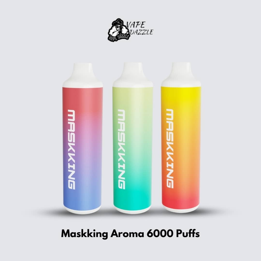 New Maskking Aroma 6000 Puffs Buy Disposable Vape In UAE