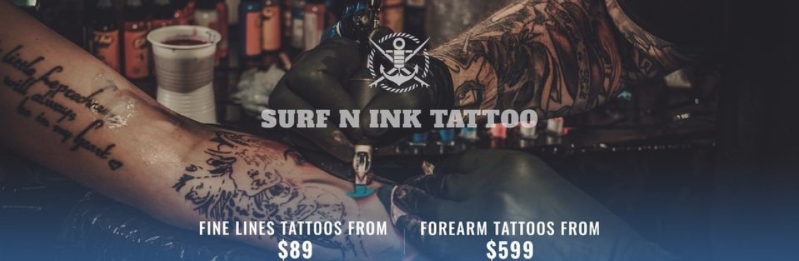 Surf N Ink Tattoo Cover Image