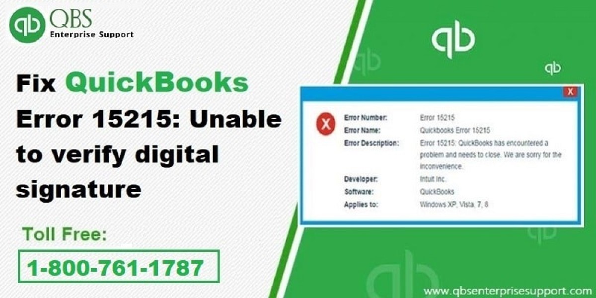 How to Troubleshoot QuickBooks Error Code 15215?