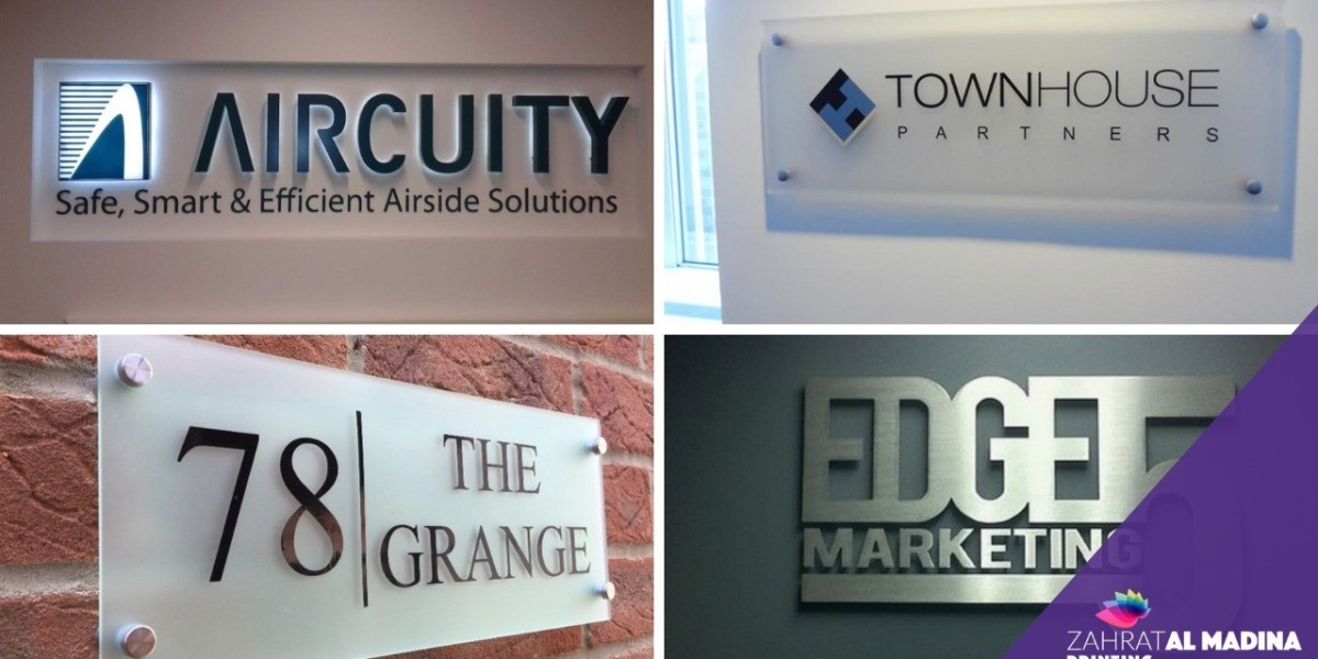 Custom Office Name Board Design: Tailoring Solutions for Various Industries in Dubai