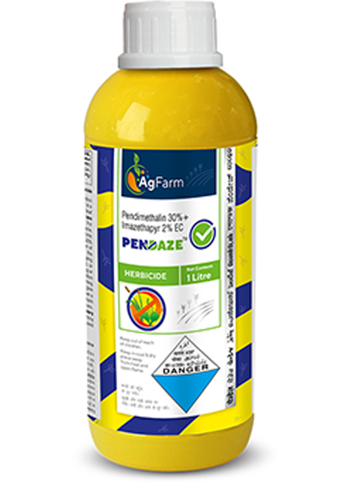 Buy Pendimethalin 30% EC + Imazethapyr 2% EC Herbicide Pendaze Online at Best Price