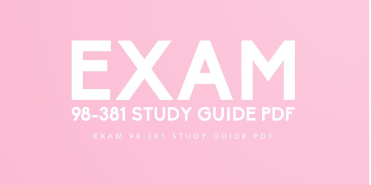 How to Navigate Exam 98-381 Successfully with Our Study Guide PDF