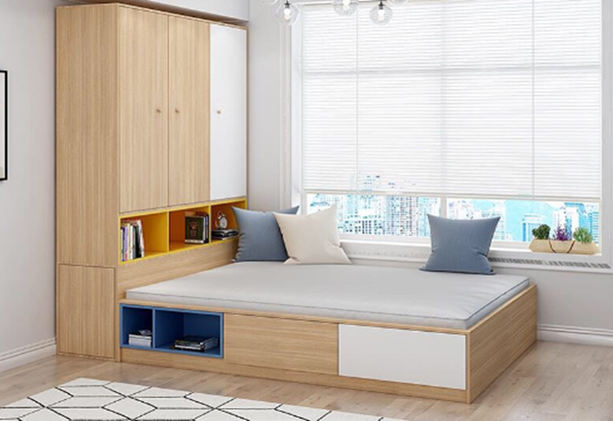 Tổng hợp những mẫu giường gỗ đơn giản đẹp nhất hiện nay - Nội Thất UMA