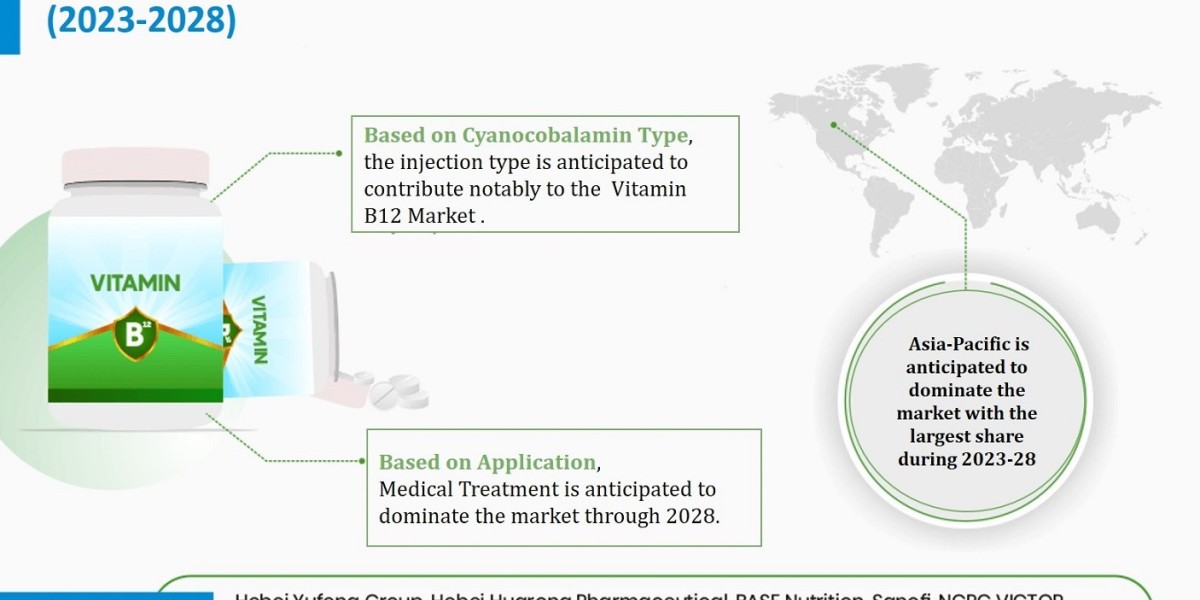 Vitamin B12 Market Trends, Share, Growth Drivers, Business Analysis and Future Investment 2028: Markntel Advisors