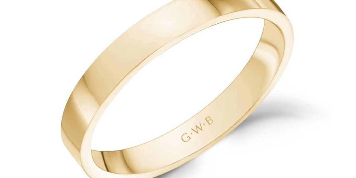 Choosing the Perfect 18k Gold Wedding Band for Men