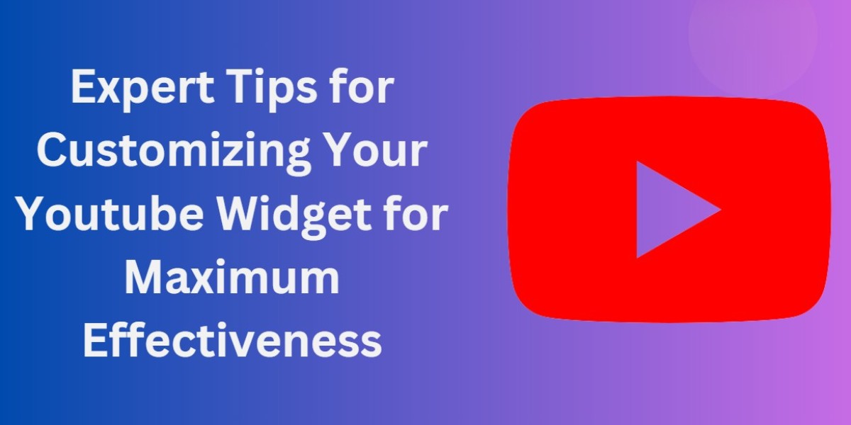 Expert Tips for Customizing Your Youtube Widget for Maximum Effectiveness