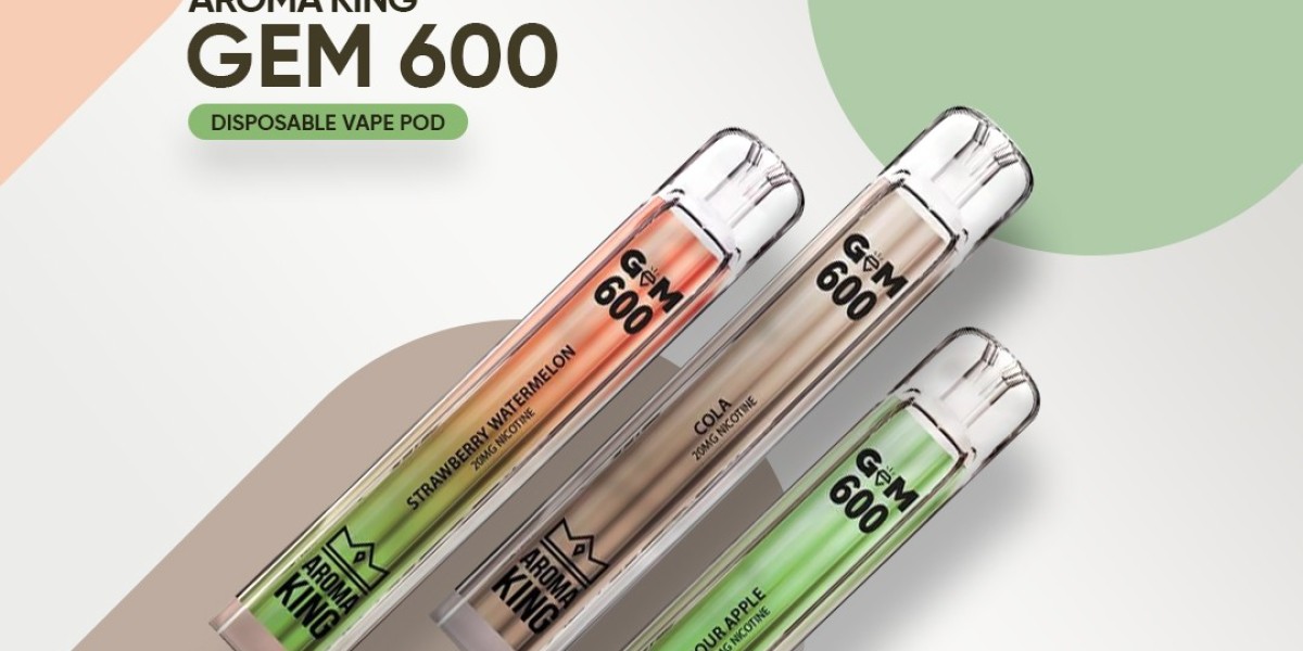 The Aroma King Gem 600: Your Ultimate Disposable Vape Companion