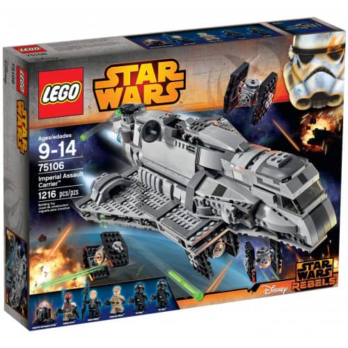 Rent LEGO Star Wars 75106 Imperial Assault Carrier | funstation.in