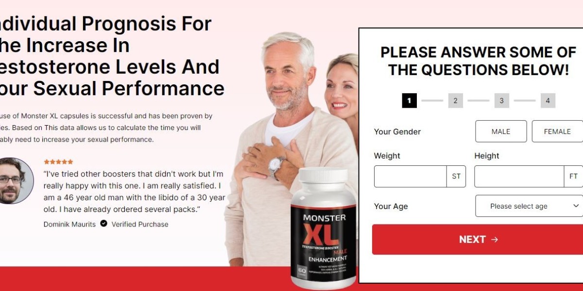 Monster XL Male Enhancement - 100% Clinically Certified Ingredients