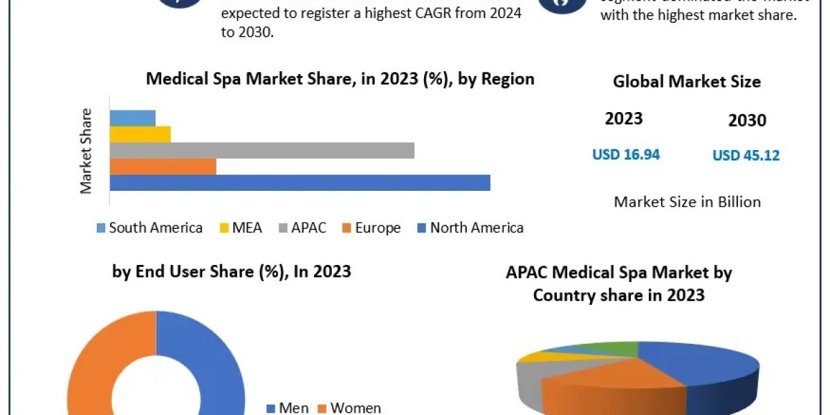 Medical Spa Market Size, Top Players, Growth Rate, Estimate and Forecast 2030