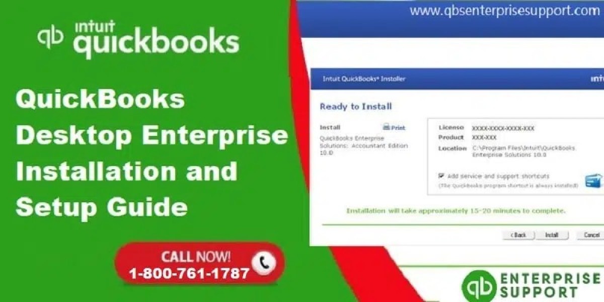 Process to install and setup QuickBooks desktop enterprise