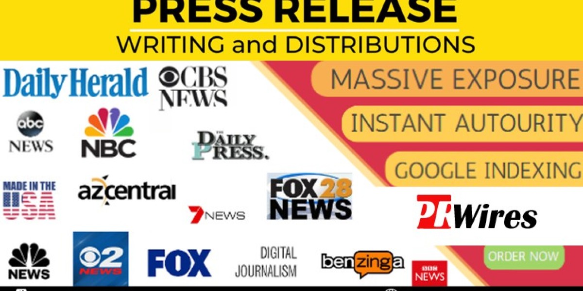 Describe the key components of a press release for a premium brand.