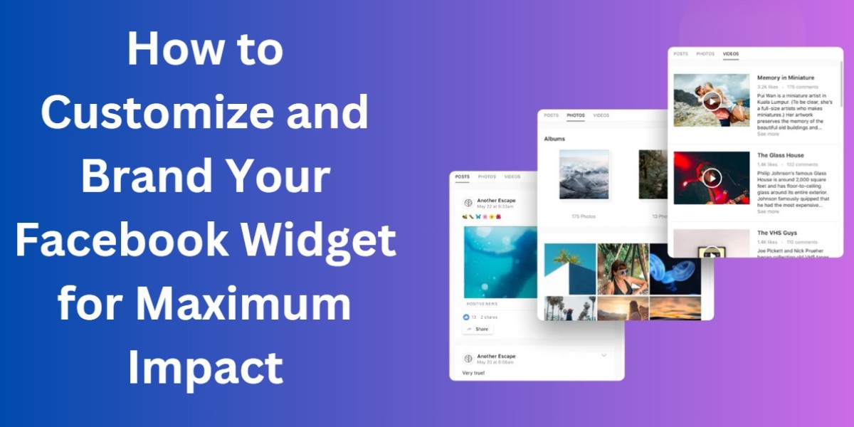 How to Customize and Brand Your Facebook Widget for Maximum Impact