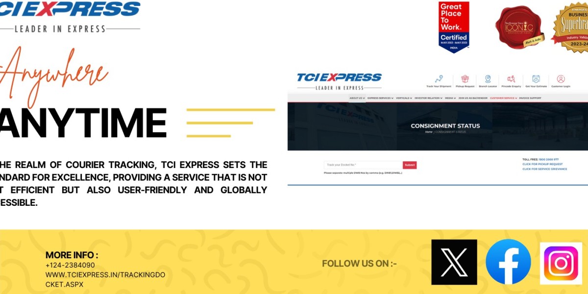 Effortless Courier and Parcel Tracking with TCI Express