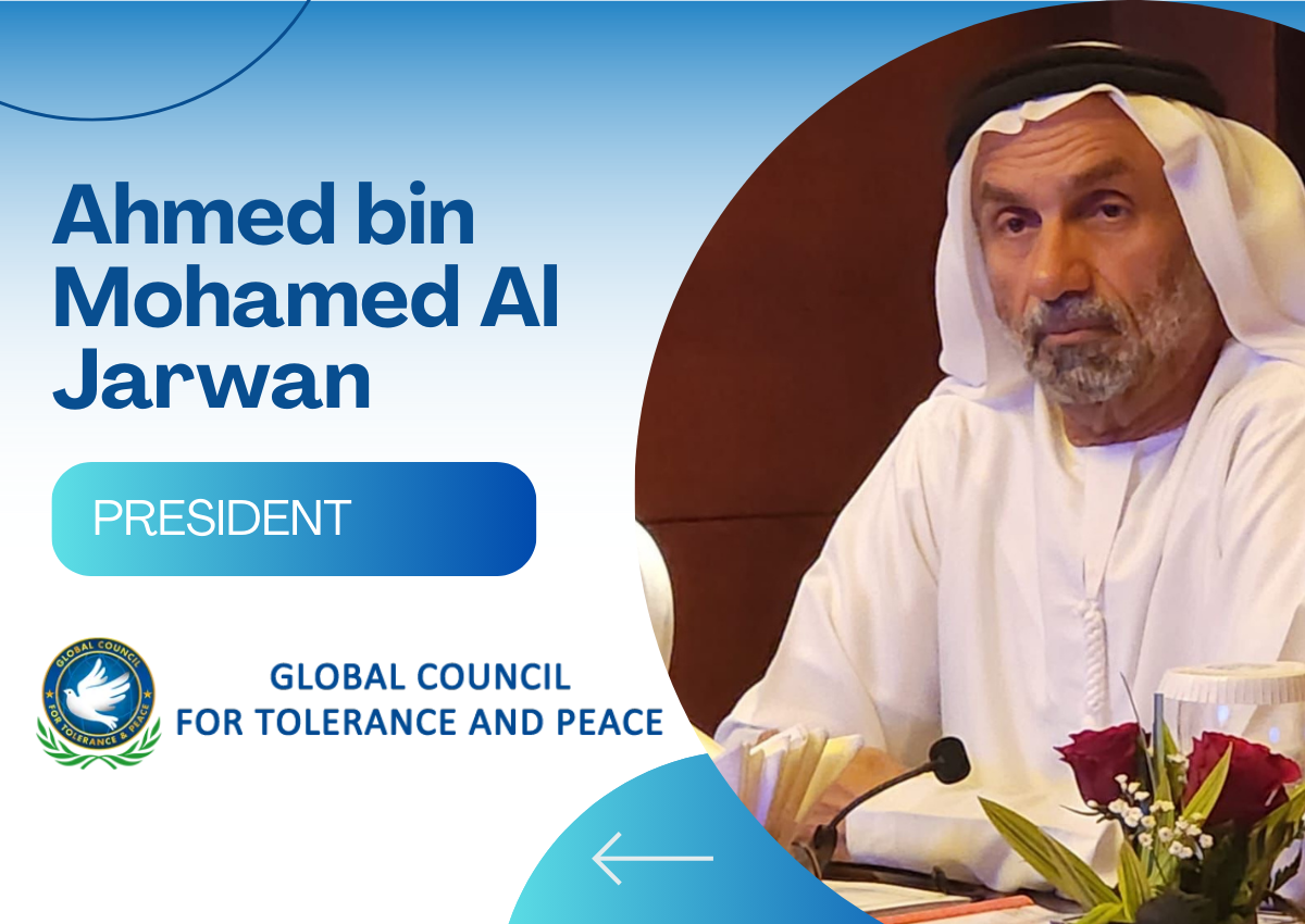 Dedicated To Promote Peace and Tolerance With GCTP: Ahmed bin Mohamed Al Jarwan - thearabianmirror.com