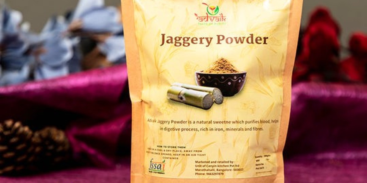 Herbal Jaggery Powder - Natural & Healthy at advaik.com