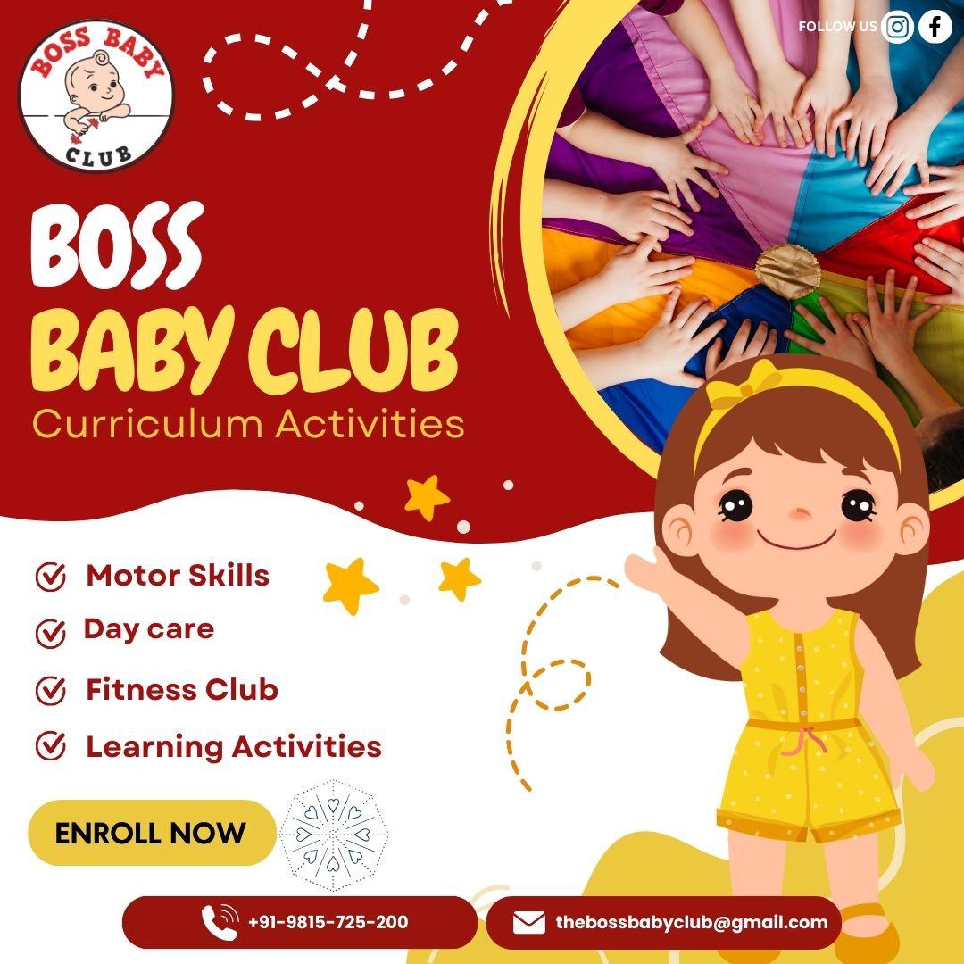 Best Curriculum Development Programand and Activities For Kids In Panchkula – The Boss Baby Club in Panchkula
