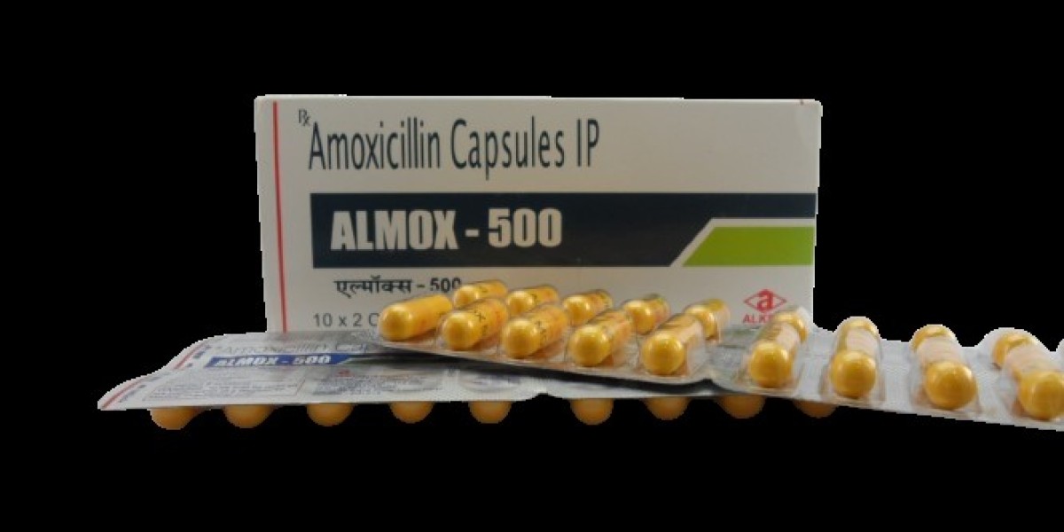 How quickly can one expect to experience relief after starting Almox 500 treatment?