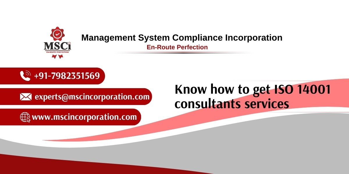 Know how to get ISO 14001 consultants services