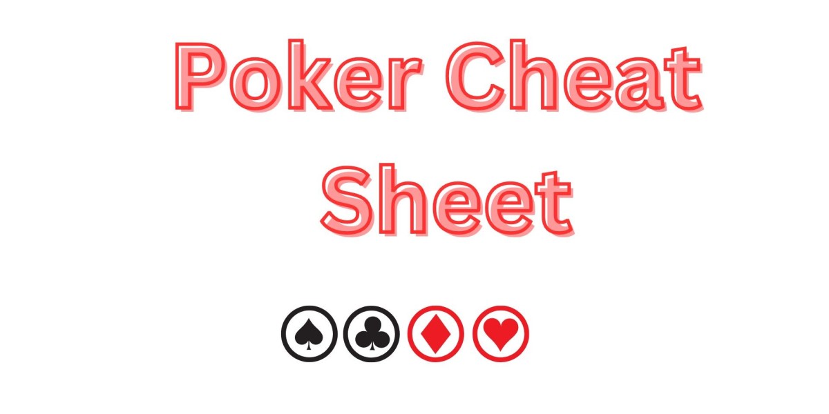 List of the Ultimate Poker Cheat Sheet