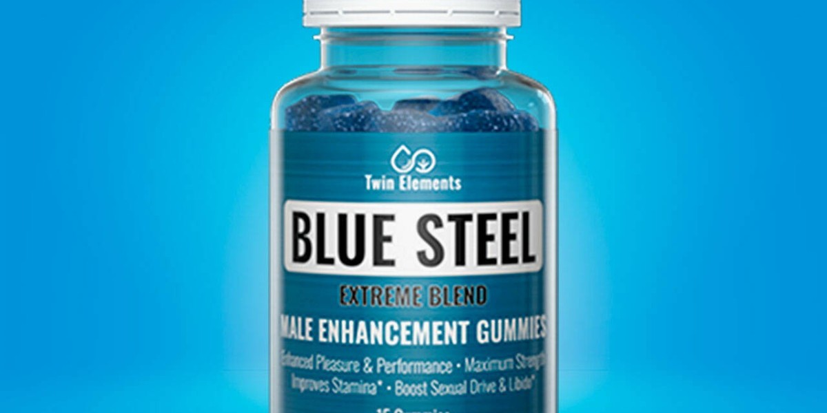 Blue Steel Male Enhancement Gummies Reviews & 100% Natural!