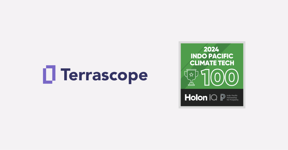 Terrascope named in Indo-Pacific Climate Tech 100