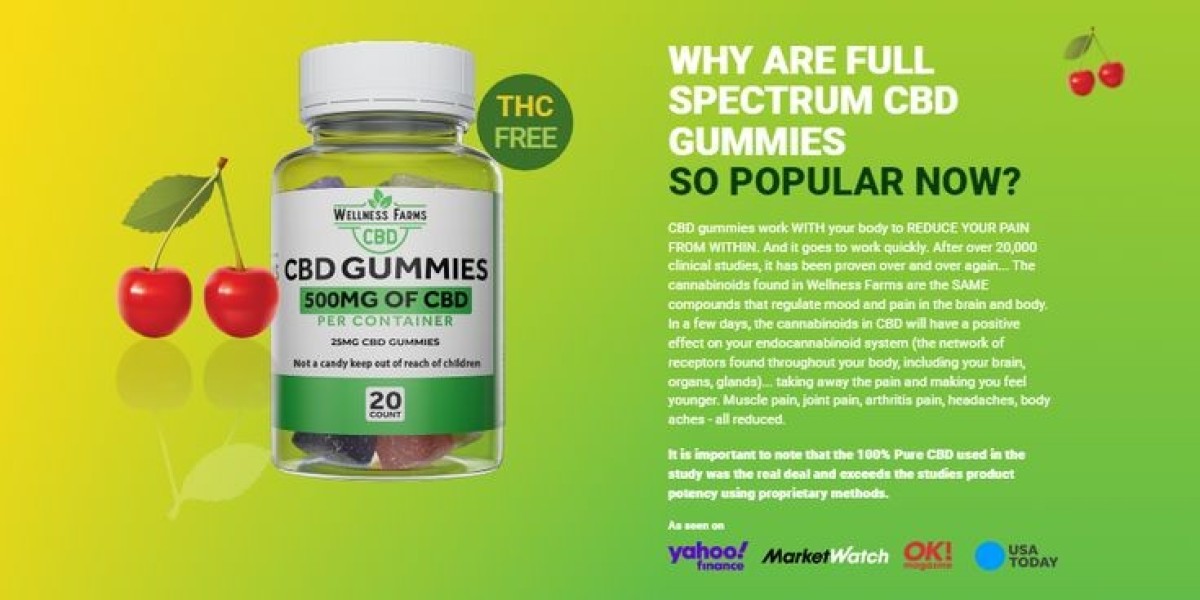 Wellness Farms CBD Gummies - Shocking Report Reveals Must Read Before Buying!