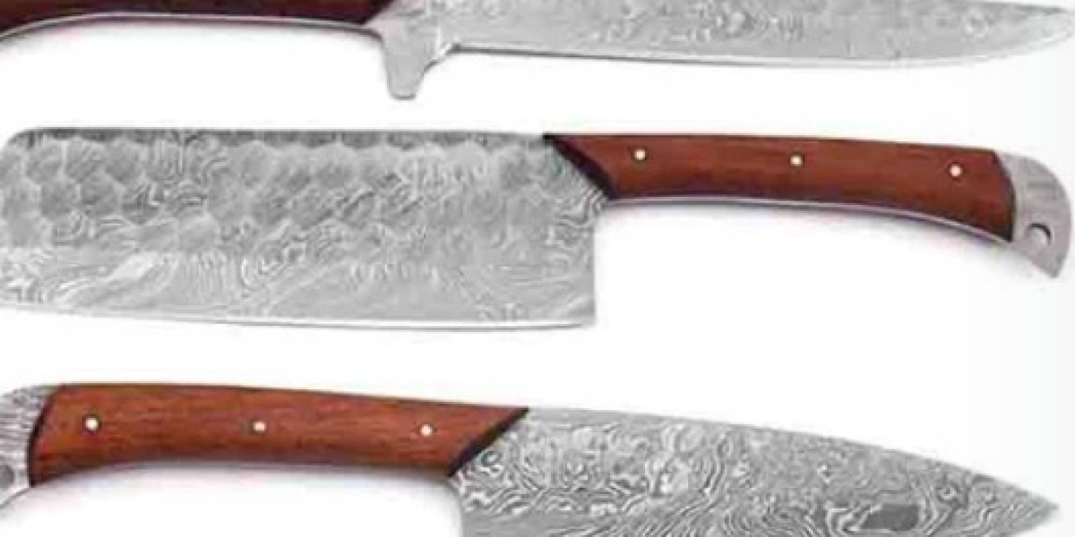 Elevate Your Cooking Experience with a Damascus Steel Knife Set