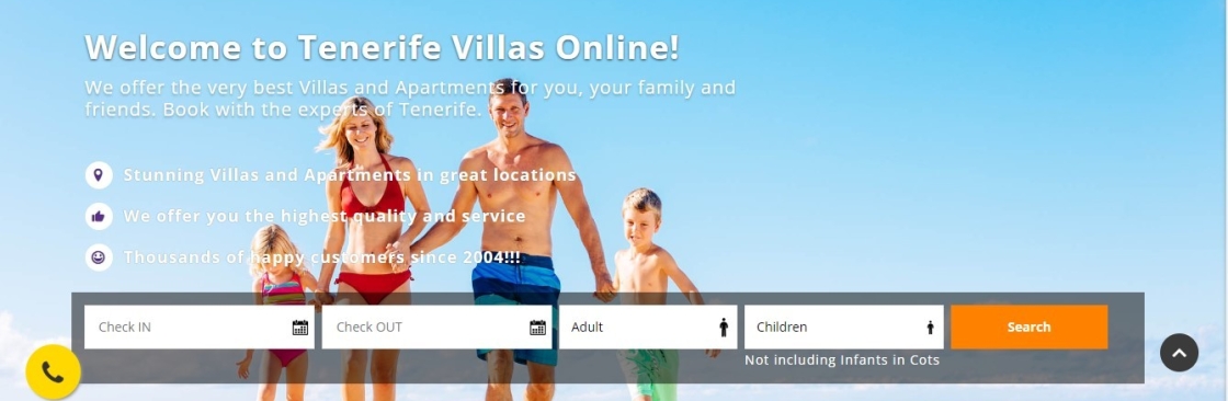 Tenerife Villas Online Cover Image