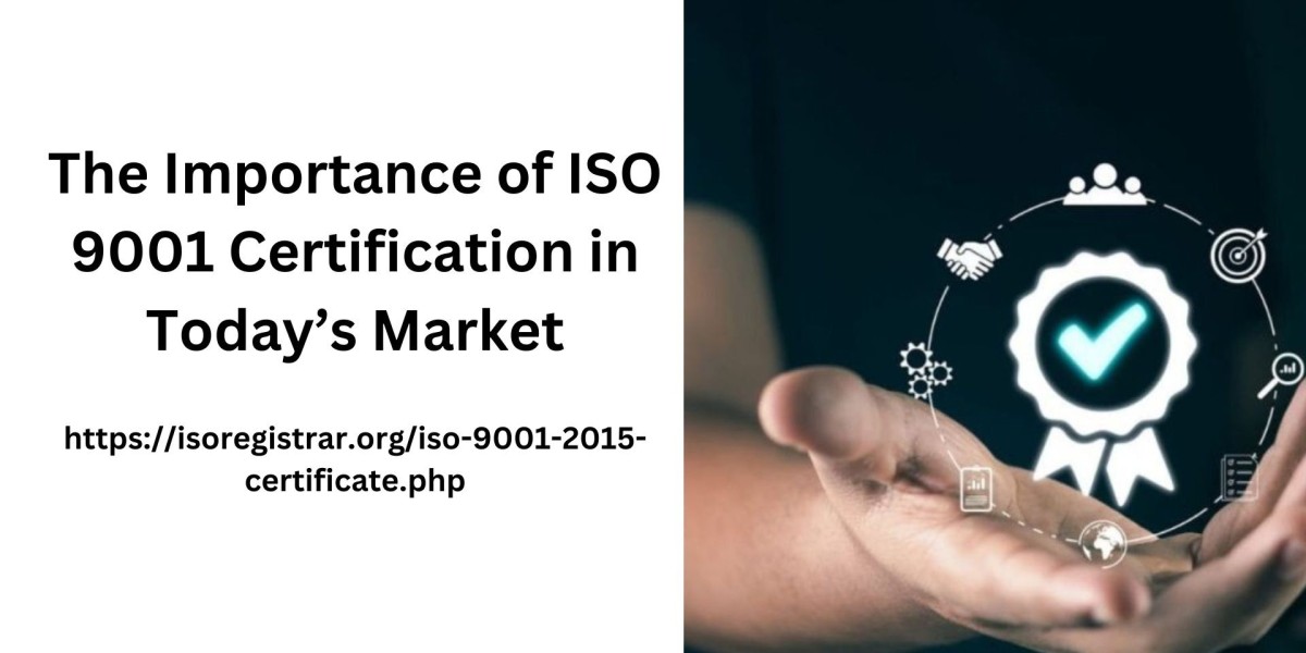 The Importance of ISO 9001 Certification in Today’s Market