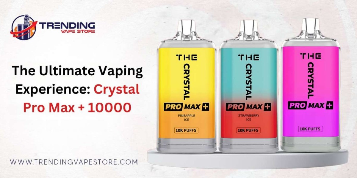 The Ultimate Vaping Experience: Crystal Pro Max + 10000