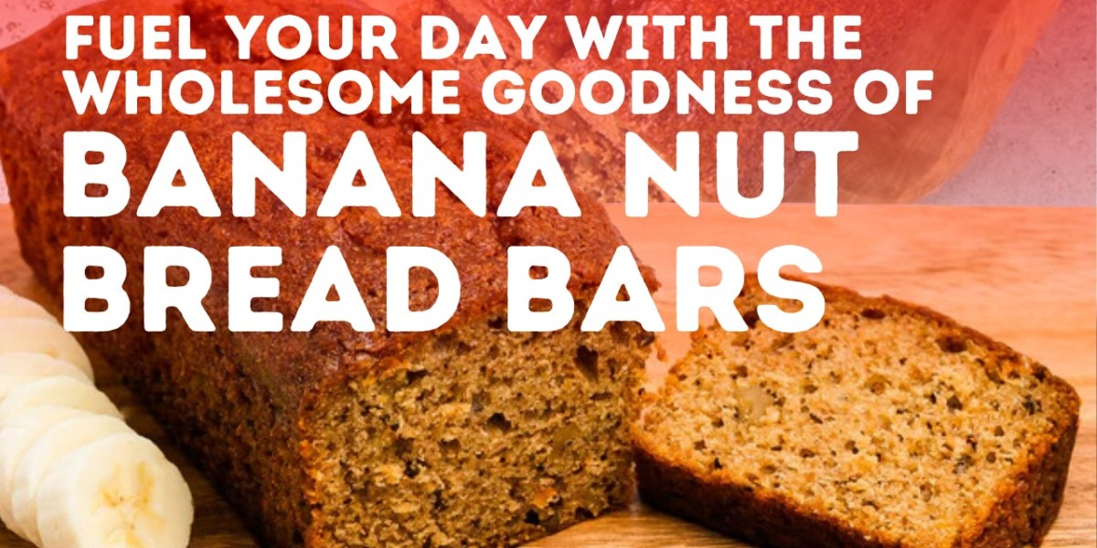 Fuel Your Day with the Wholesome Goodness of Banana Nut Bread Bars