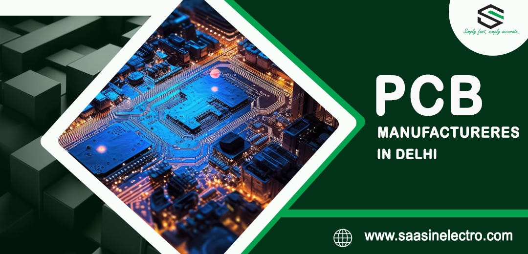 Top PCB Manufacturers in Delhi: Delivering Precision, Innovation, and Quality in Custom Printed Circuit Boards for Diverse Industries | by Saasinelectro | Nov, 2024 | Medium