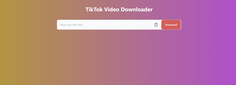 Tiktok Video Downloader Cover Image