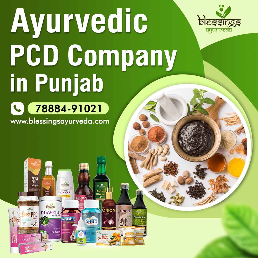 Ayurvedic PCD Company in Punjab - Blessings Ayurveda