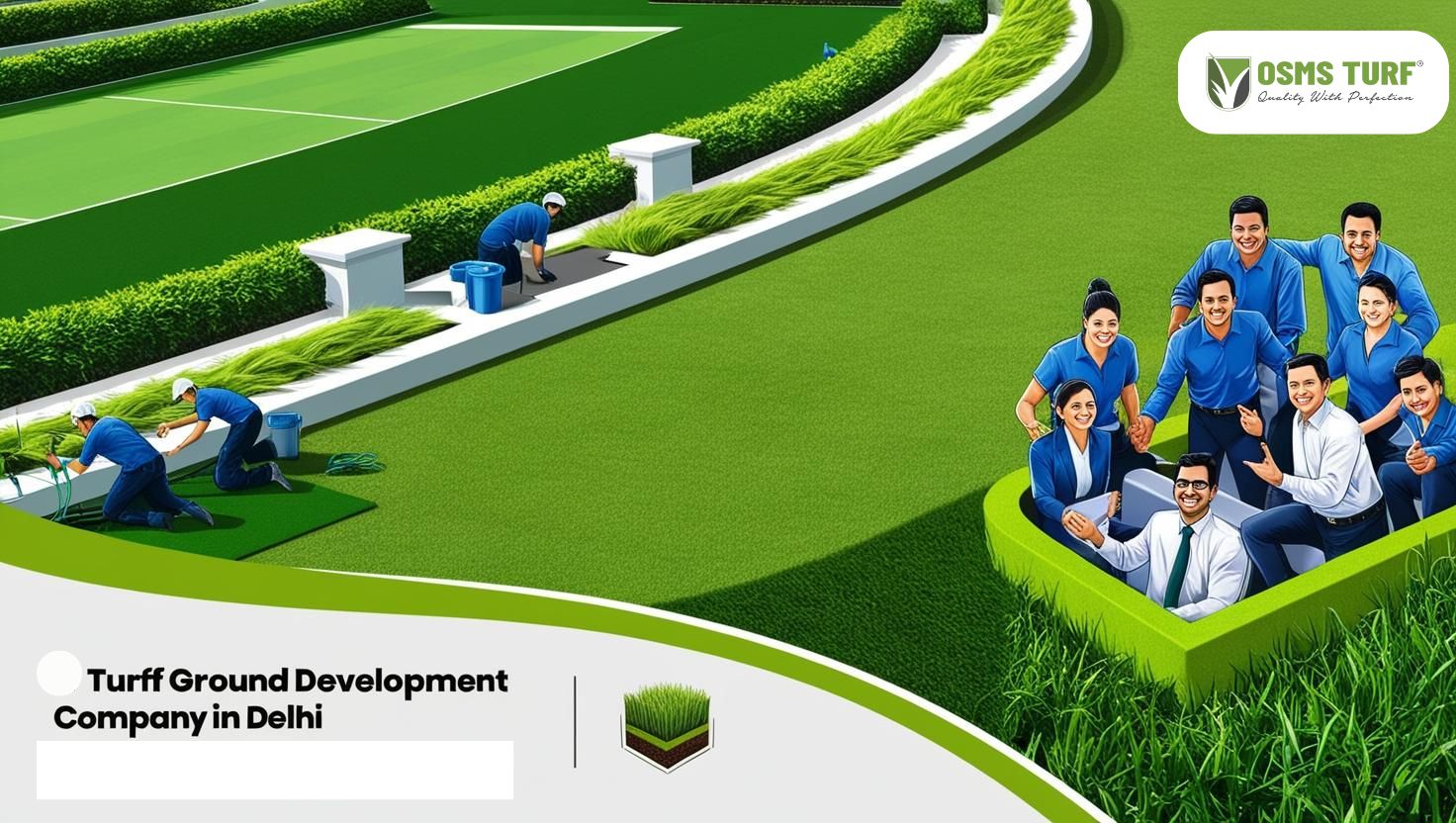 Top Turf Ground Development Company in Delhi – Transforming Spaces – TeamCnut