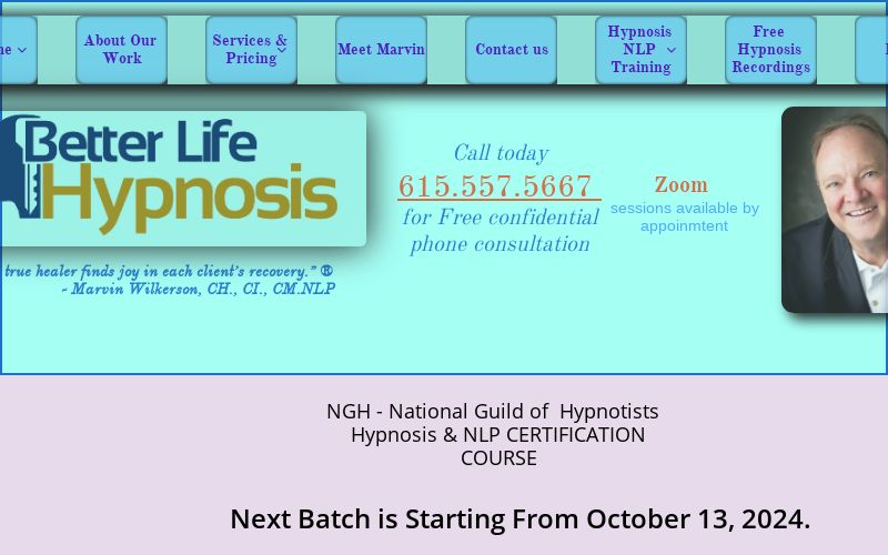 Hypnosis NLP Certified Training in Nashville & Brentwood, TN