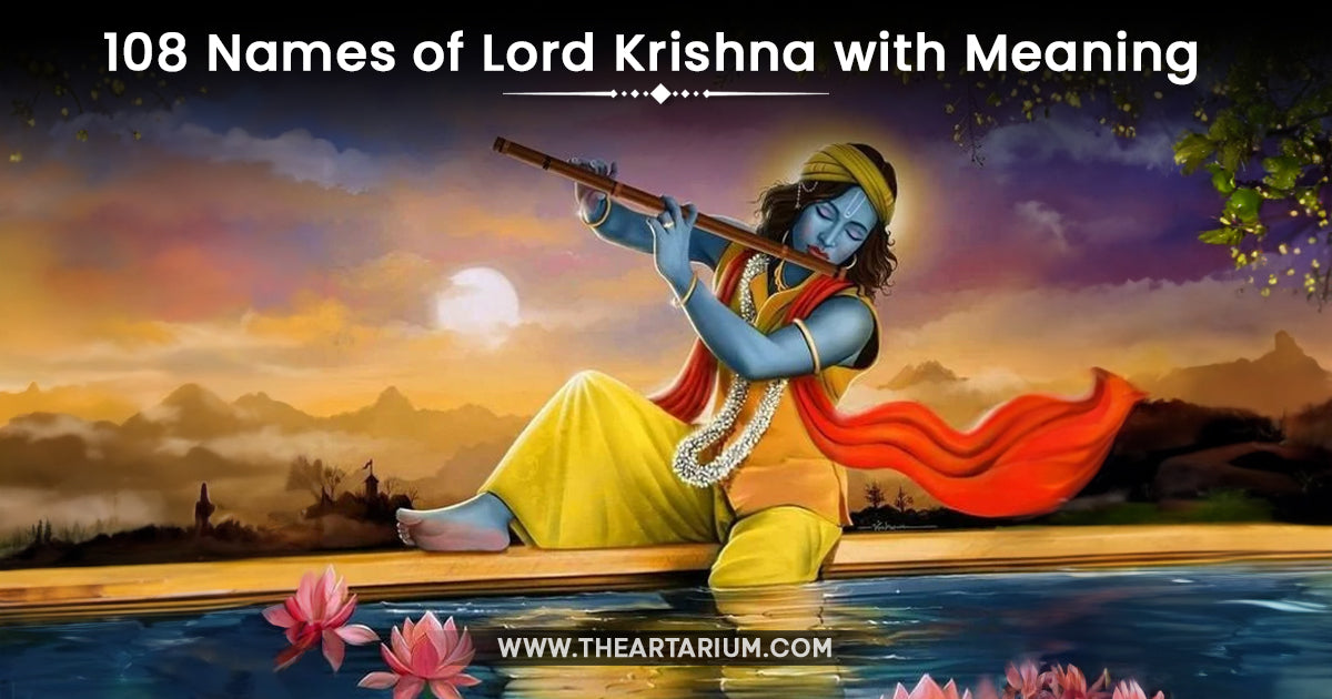 Learn the 108 Names of Lord Krishna and their Meanings                      – theartarium