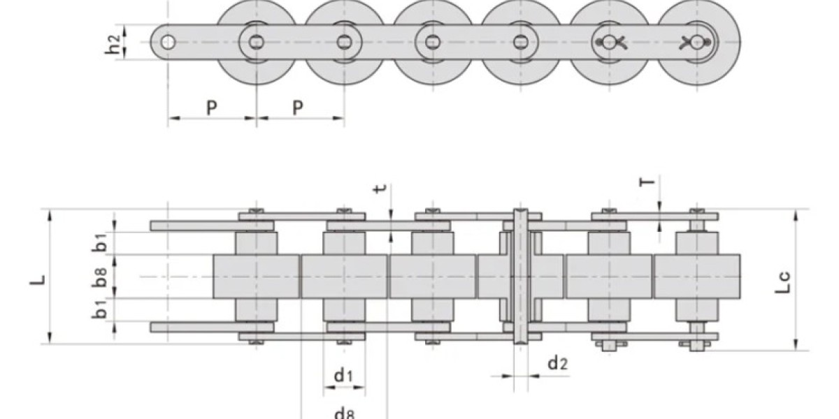 Car parking chain configuration materials and insulation methods