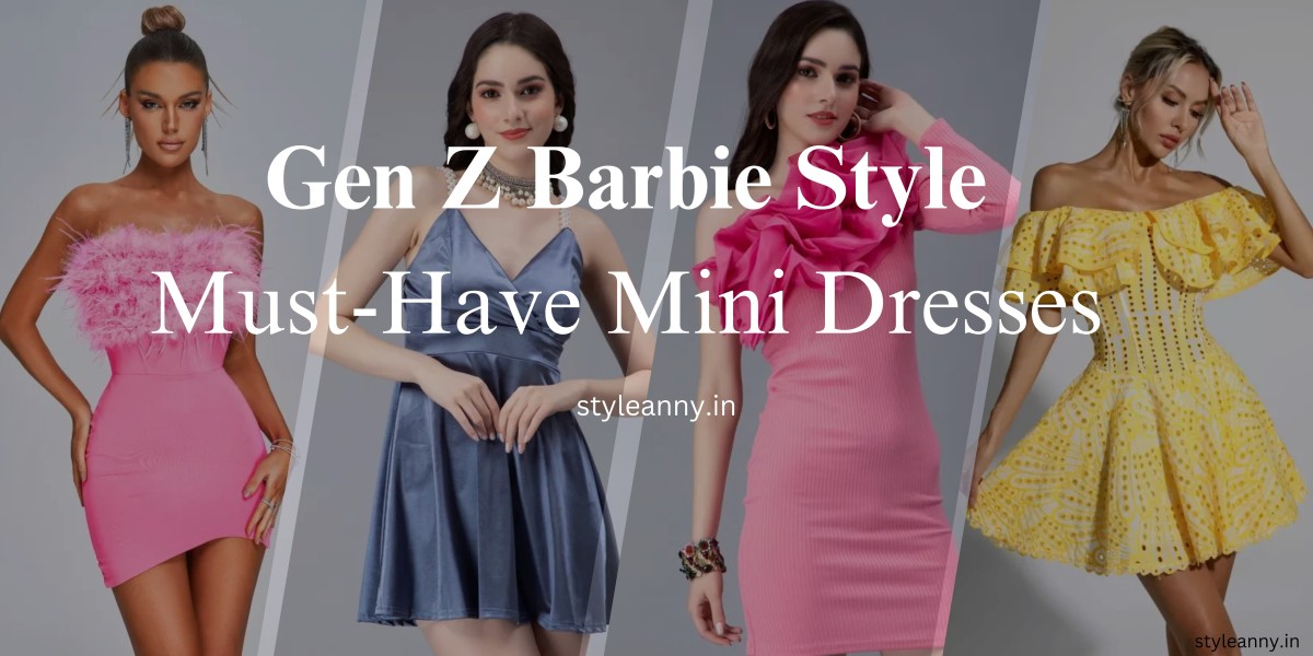 Creating The Gen Z Barbie Look With These Must Have Mini Dresses for Women