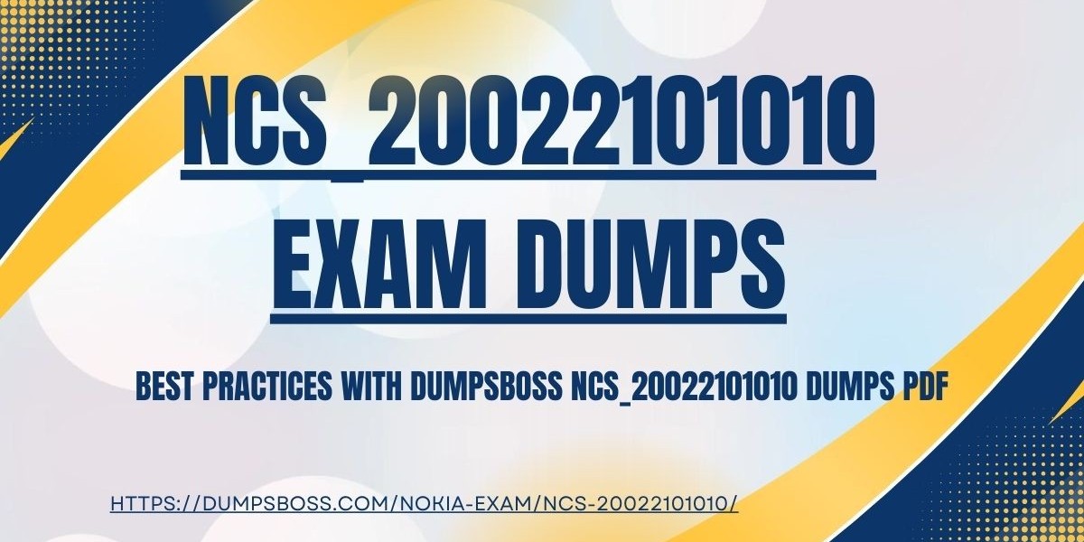 DumpsBoss NCS_20022101010 Exam Dumps – A Sure Way to Pass