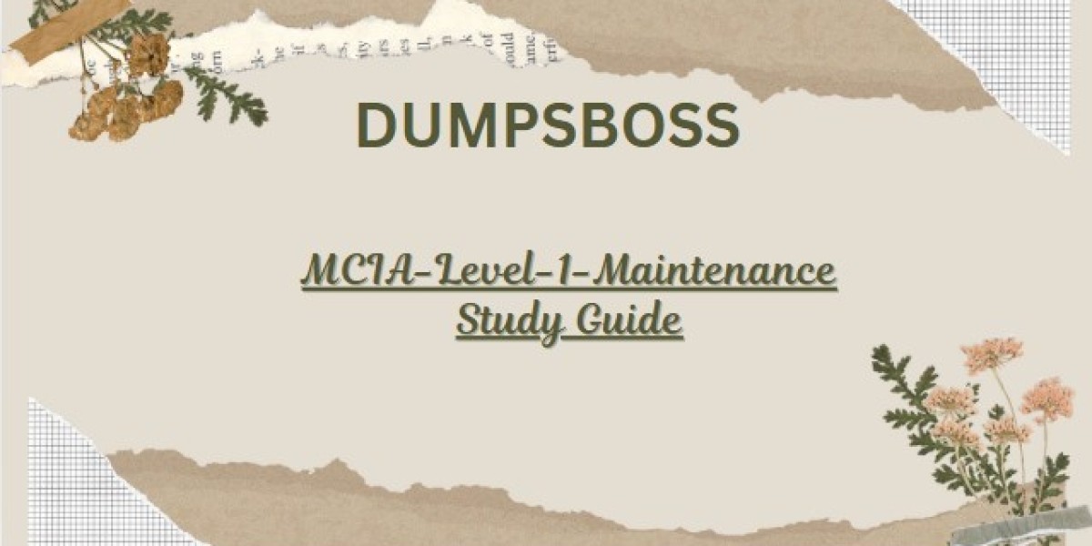 Solve the MCIALevel1Maintenance Test with DumpsBoss Latest PDF