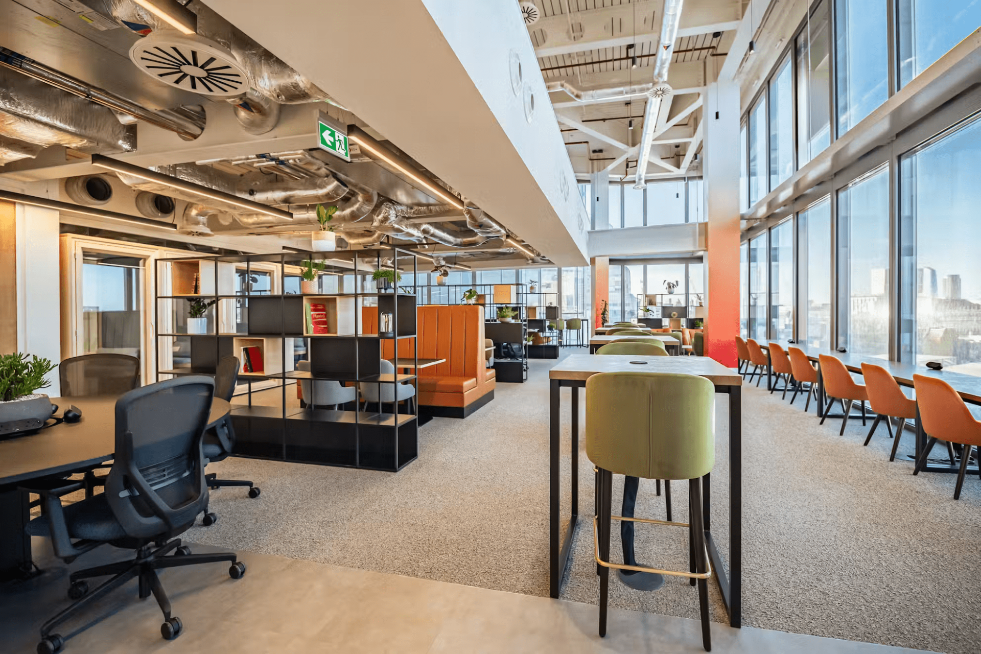 XCHG is an exclusive workspace based in 22 Bishopsgate