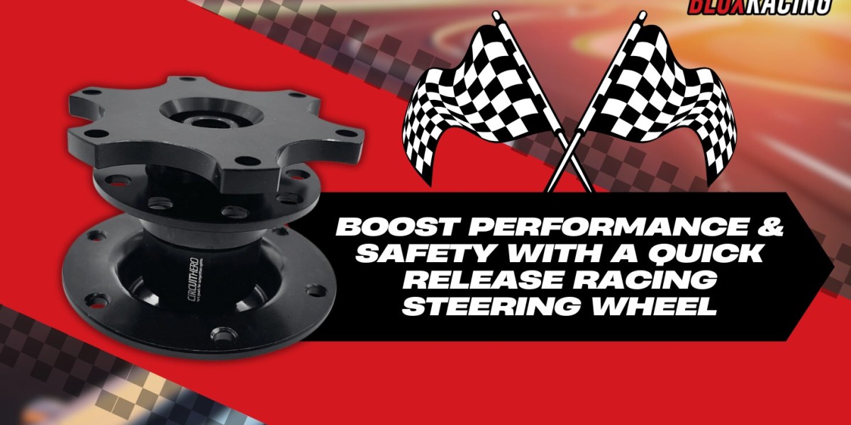 Boost Performance & Safety with a Quick Release Racing Steering Wheel