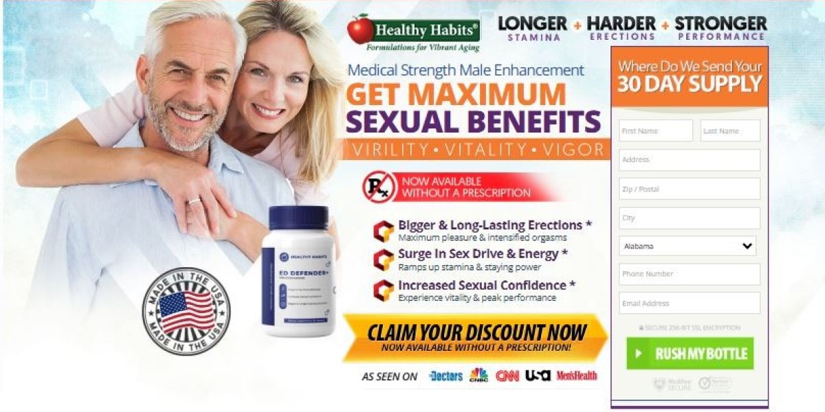 ED Defender Male Enhancement: Check The Benefits And Side-Effects!